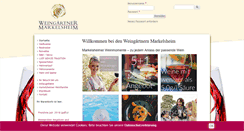 Desktop Screenshot of markelsheimer-wein.de